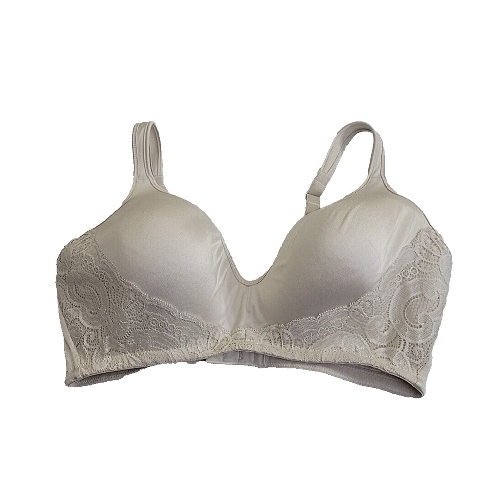 Playtex Light Beige Lace Trim Comfort Bra